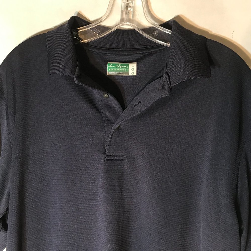 Ben Hogan Performance Mens Polo Button Up Large - Picture 5 of 7